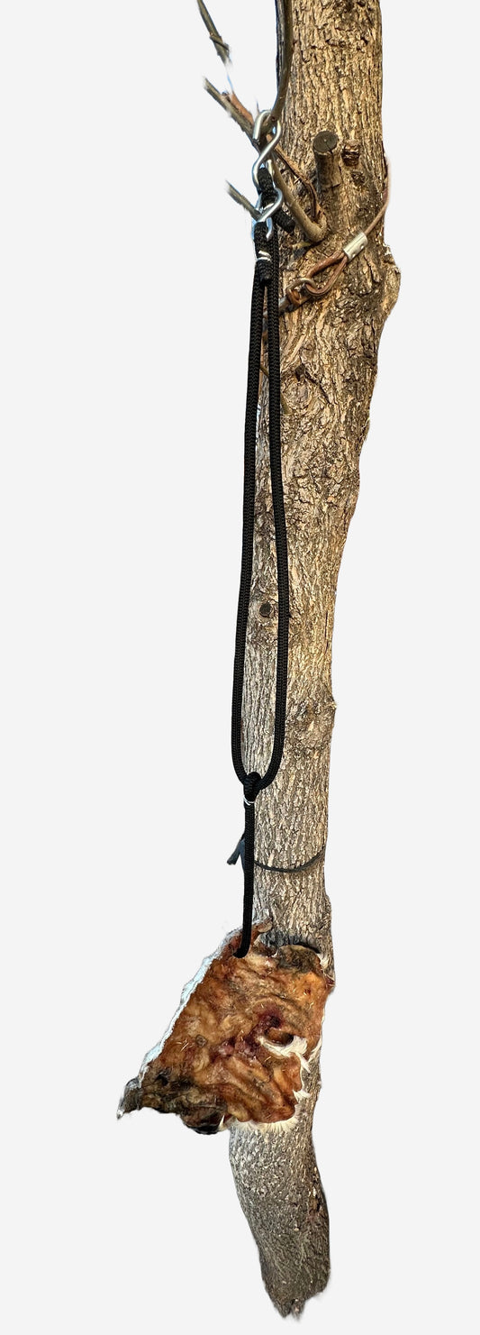 Spring Pole Bungee Cord With Hide Attached