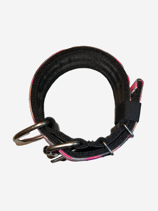 2 Inch Wide Pink Camo Heavy Duty 5 Ply Seatbelt Collar