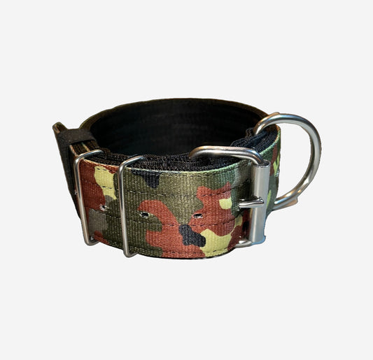2 Inch Wide Desert Camo Heavy Duty 5 Ply Seatbelt Collar